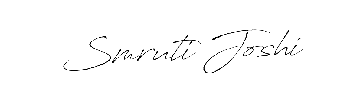 Similarly Antro_Vectra is the best handwritten signature design. Signature creator online .You can use it as an online autograph creator for name Smruti Joshi. Smruti Joshi signature style 6 images and pictures png