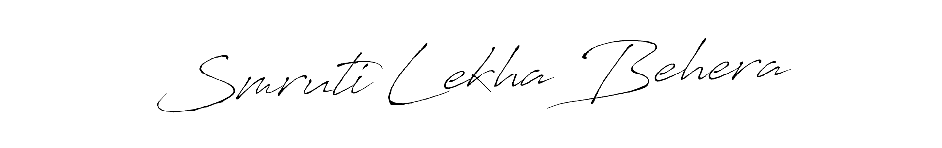 Also You can easily find your signature by using the search form. We will create Smruti Lekha Behera name handwritten signature images for you free of cost using Antro_Vectra sign style. Smruti Lekha Behera signature style 6 images and pictures png