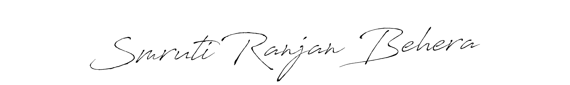 It looks lik you need a new signature style for name Smruti Ranjan Behera. Design unique handwritten (Antro_Vectra) signature with our free signature maker in just a few clicks. Smruti Ranjan Behera signature style 6 images and pictures png