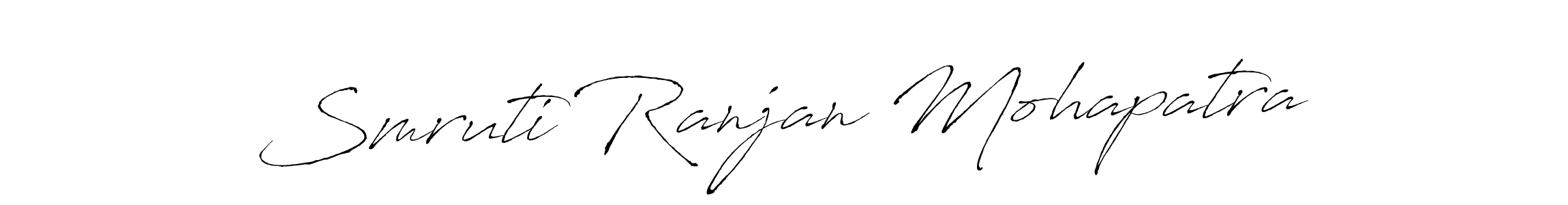 Also we have Smruti Ranjan Mohapatra name is the best signature style. Create professional handwritten signature collection using Antro_Vectra autograph style. Smruti Ranjan Mohapatra signature style 6 images and pictures png