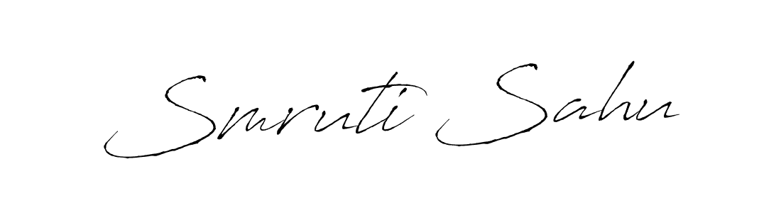 Once you've used our free online signature maker to create your best signature Antro_Vectra style, it's time to enjoy all of the benefits that Smruti Sahu name signing documents. Smruti Sahu signature style 6 images and pictures png