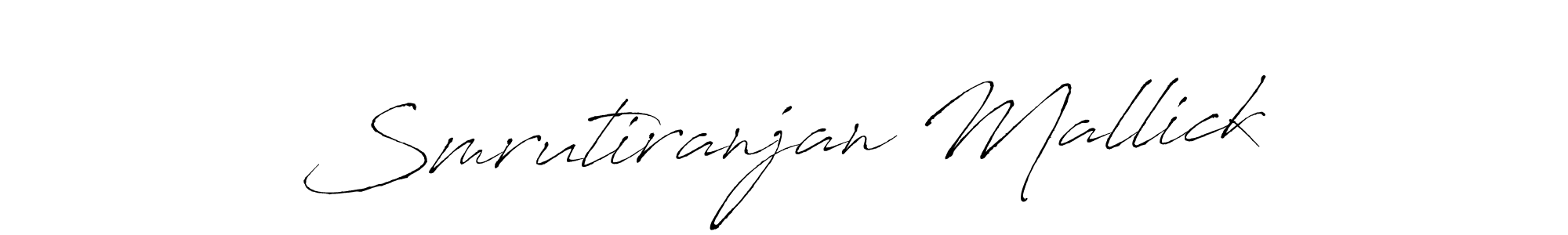 Similarly Antro_Vectra is the best handwritten signature design. Signature creator online .You can use it as an online autograph creator for name Smrutiranjan Mallick. Smrutiranjan Mallick signature style 6 images and pictures png