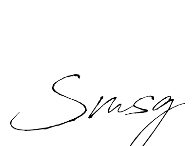 Design your own signature with our free online signature maker. With this signature software, you can create a handwritten (Antro_Vectra) signature for name Smsg. Smsg signature style 6 images and pictures png