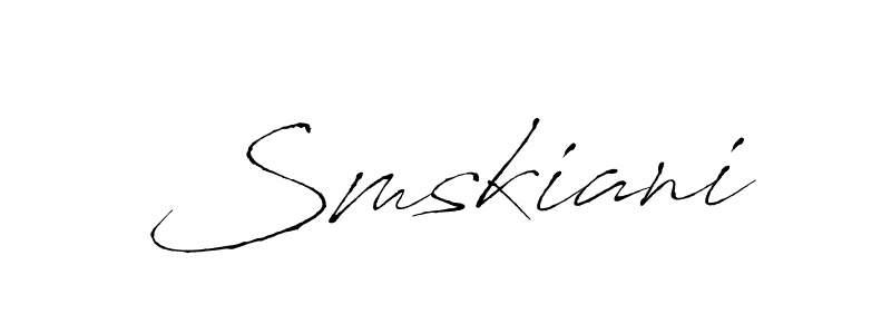 You can use this online signature creator to create a handwritten signature for the name Smskiani. This is the best online autograph maker. Smskiani signature style 6 images and pictures png