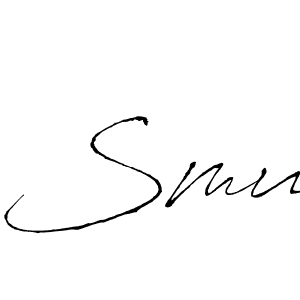 How to make Smu name signature. Use Antro_Vectra style for creating short signs online. This is the latest handwritten sign. Smu signature style 6 images and pictures png