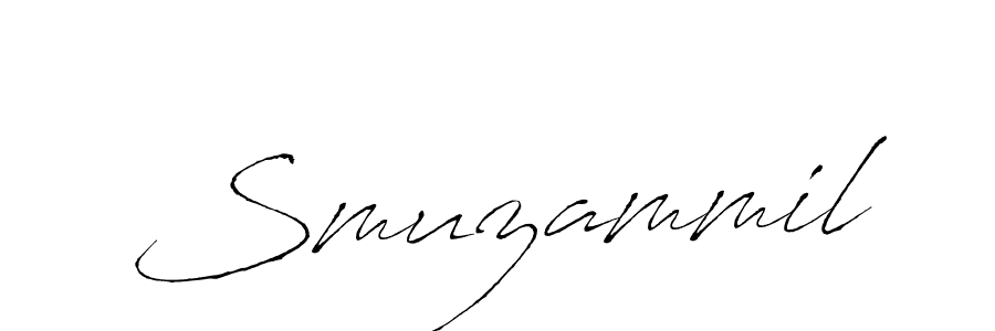 Antro_Vectra is a professional signature style that is perfect for those who want to add a touch of class to their signature. It is also a great choice for those who want to make their signature more unique. Get Smuzammil name to fancy signature for free. Smuzammil signature style 6 images and pictures png