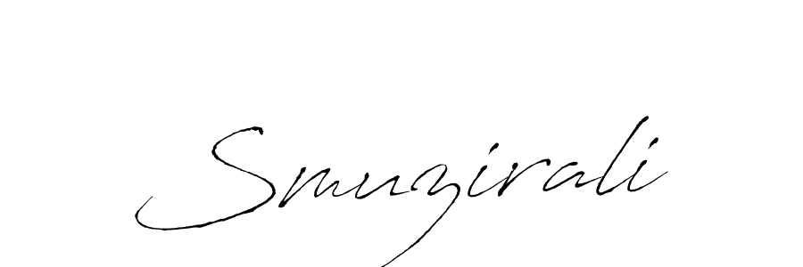 Smuzirali stylish signature style. Best Handwritten Sign (Antro_Vectra) for my name. Handwritten Signature Collection Ideas for my name Smuzirali. Smuzirali signature style 6 images and pictures png