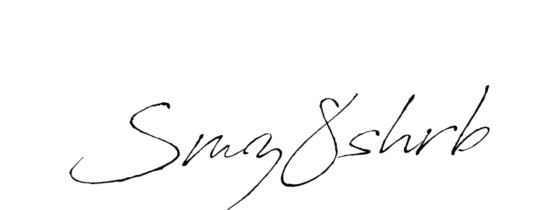 It looks lik you need a new signature style for name Smz8shrb. Design unique handwritten (Antro_Vectra) signature with our free signature maker in just a few clicks. Smz8shrb signature style 6 images and pictures png
