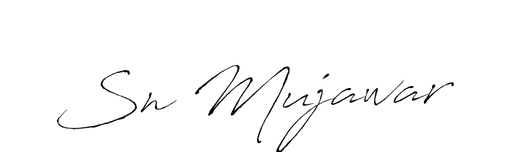 Here are the top 10 professional signature styles for the name Sn Mujawar. These are the best autograph styles you can use for your name. Sn Mujawar signature style 6 images and pictures png