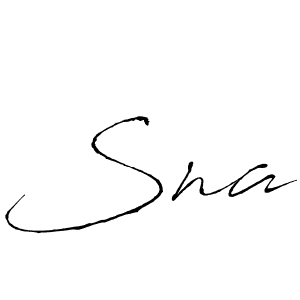 Create a beautiful signature design for name Sna. With this signature (Antro_Vectra) fonts, you can make a handwritten signature for free. Sna signature style 6 images and pictures png