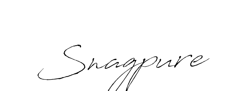Also we have Snagpure name is the best signature style. Create professional handwritten signature collection using Antro_Vectra autograph style. Snagpure signature style 6 images and pictures png