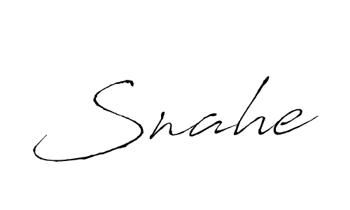 How to make Snahe name signature. Use Antro_Vectra style for creating short signs online. This is the latest handwritten sign. Snahe signature style 6 images and pictures png