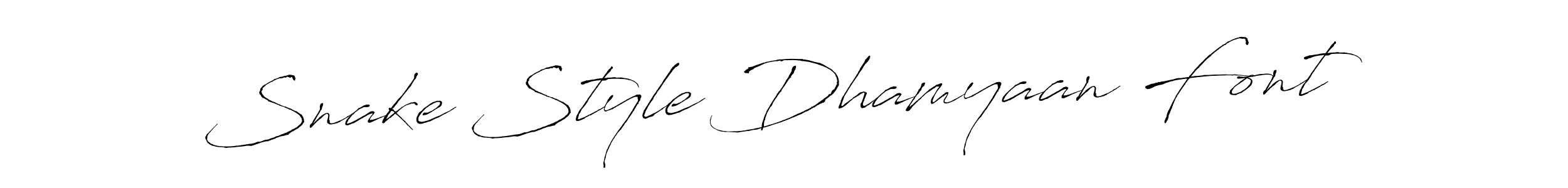 Snake Style Dhamyaan Font stylish signature style. Best Handwritten Sign (Antro_Vectra) for my name. Handwritten Signature Collection Ideas for my name Snake Style Dhamyaan Font. Snake Style Dhamyaan Font signature style 6 images and pictures png