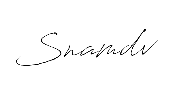 You can use this online signature creator to create a handwritten signature for the name Snamdv. This is the best online autograph maker. Snamdv signature style 6 images and pictures png