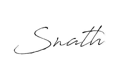 Once you've used our free online signature maker to create your best signature Antro_Vectra style, it's time to enjoy all of the benefits that Snath name signing documents. Snath signature style 6 images and pictures png