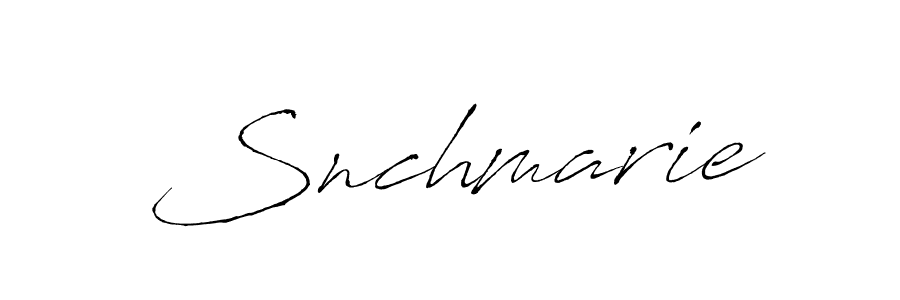 You should practise on your own different ways (Antro_Vectra) to write your name (Snchmarie) in signature. don't let someone else do it for you. Snchmarie signature style 6 images and pictures png