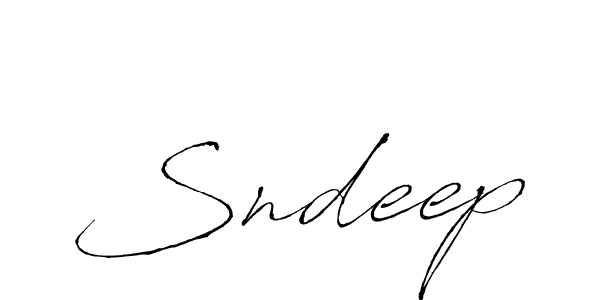 Make a beautiful signature design for name Sndeep. With this signature (Antro_Vectra) style, you can create a handwritten signature for free. Sndeep signature style 6 images and pictures png