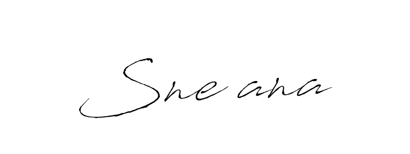 Create a beautiful signature design for name Snežana. With this signature (Antro_Vectra) fonts, you can make a handwritten signature for free. Snežana signature style 6 images and pictures png