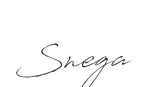 Antro_Vectra is a professional signature style that is perfect for those who want to add a touch of class to their signature. It is also a great choice for those who want to make their signature more unique. Get Snega name to fancy signature for free. Snega signature style 6 images and pictures png