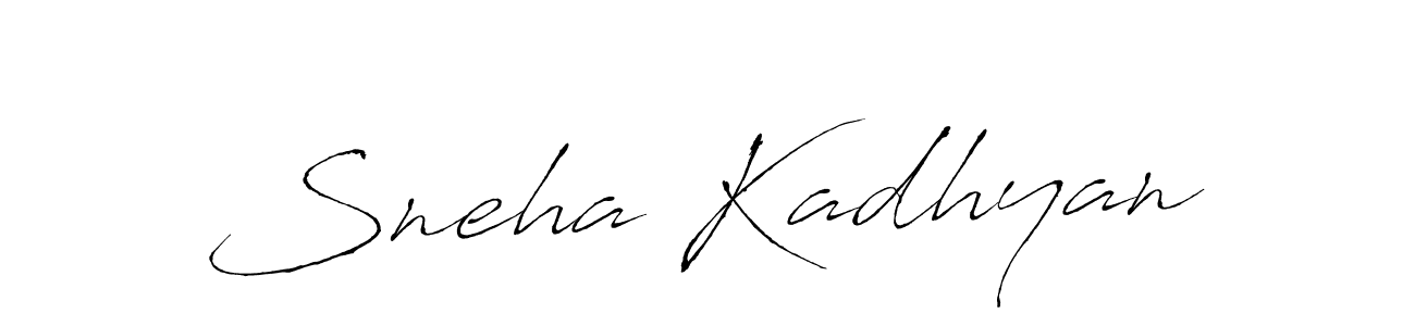 It looks lik you need a new signature style for name Sneha Kadhyan. Design unique handwritten (Antro_Vectra) signature with our free signature maker in just a few clicks. Sneha Kadhyan signature style 6 images and pictures png