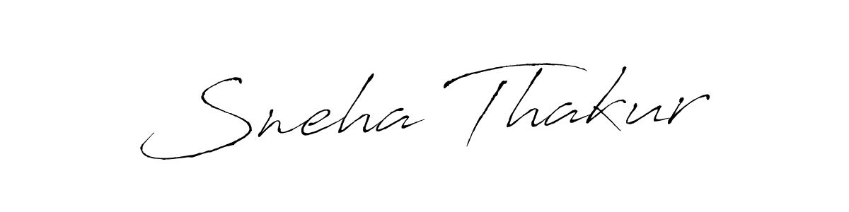 Sneha Thakur stylish signature style. Best Handwritten Sign (Antro_Vectra) for my name. Handwritten Signature Collection Ideas for my name Sneha Thakur. Sneha Thakur signature style 6 images and pictures png