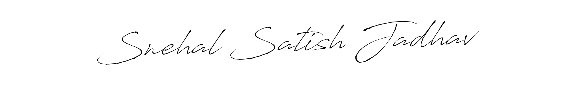 Also You can easily find your signature by using the search form. We will create Snehal Satish Jadhav name handwritten signature images for you free of cost using Antro_Vectra sign style. Snehal Satish Jadhav signature style 6 images and pictures png