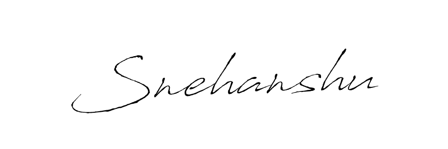 Use a signature maker to create a handwritten signature online. With this signature software, you can design (Antro_Vectra) your own signature for name Snehanshu. Snehanshu signature style 6 images and pictures png