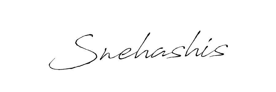 Make a beautiful signature design for name Snehashis. With this signature (Antro_Vectra) style, you can create a handwritten signature for free. Snehashis signature style 6 images and pictures png
