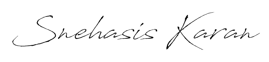 Enhance your business communications with Snehasis Karan signature in Antro_Vectra lettering. Clean, modern, and universally compatible. Snehasis Karan signature style 6 images and pictures png
