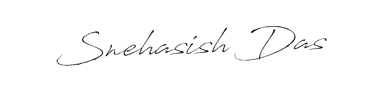 How to make Snehasish Das name signature. Use Antro_Vectra style for creating short signs online. This is the latest handwritten sign. Snehasish Das signature style 6 images and pictures png