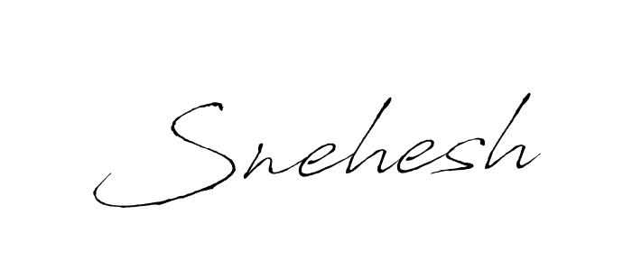 Create a beautiful signature design for name Snehesh. With this signature (Antro_Vectra) fonts, you can make a handwritten signature for free. Snehesh signature style 6 images and pictures png