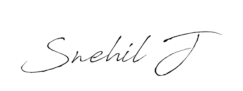 Once you've used our free online signature maker to create your best signature Antro_Vectra style, it's time to enjoy all of the benefits that Snehil J name signing documents. Snehil J signature style 6 images and pictures png