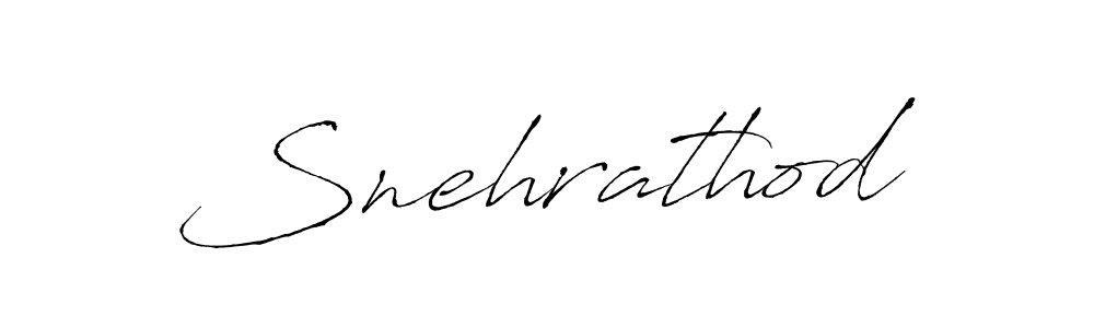 Make a beautiful signature design for name Snehrathod. With this signature (Antro_Vectra) style, you can create a handwritten signature for free. Snehrathod signature style 6 images and pictures png