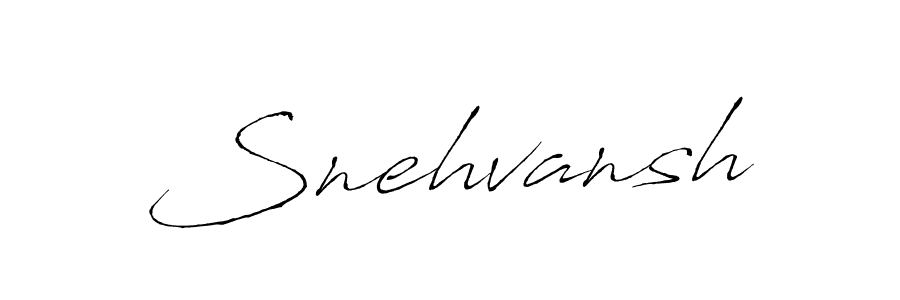 Create a beautiful signature design for name Snehvansh. With this signature (Antro_Vectra) fonts, you can make a handwritten signature for free. Snehvansh signature style 6 images and pictures png