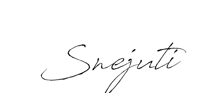 It looks lik you need a new signature style for name Snejuti. Design unique handwritten (Antro_Vectra) signature with our free signature maker in just a few clicks. Snejuti signature style 6 images and pictures png