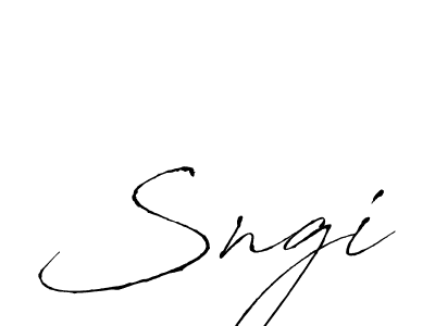 The best way (Antro_Vectra) to make a short signature is to pick only two or three words in your name. The name Sngi include a total of six letters. For converting this name. Sngi signature style 6 images and pictures png