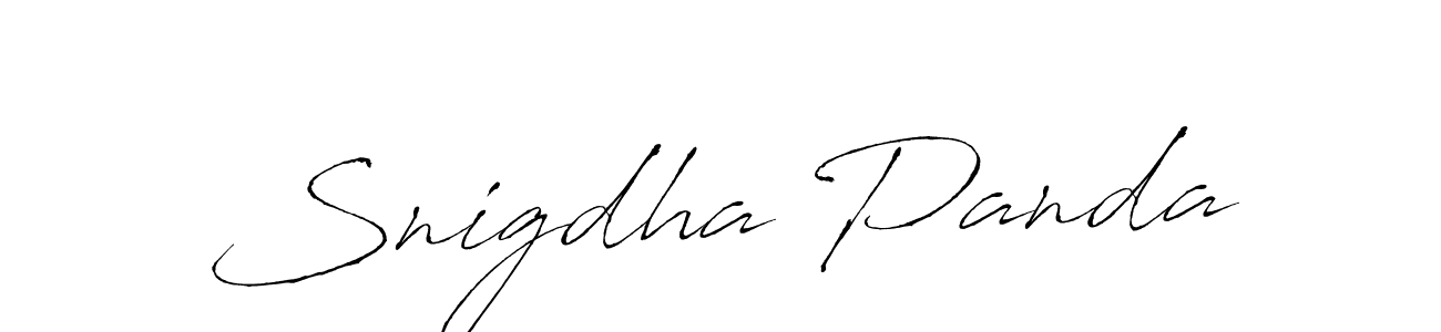 Similarly Antro_Vectra is the best handwritten signature design. Signature creator online .You can use it as an online autograph creator for name Snigdha Panda. Snigdha Panda signature style 6 images and pictures png
