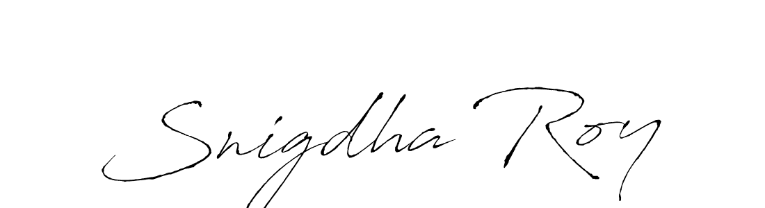 Make a beautiful signature design for name Snigdha Roy. Use this online signature maker to create a handwritten signature for free. Snigdha Roy signature style 6 images and pictures png