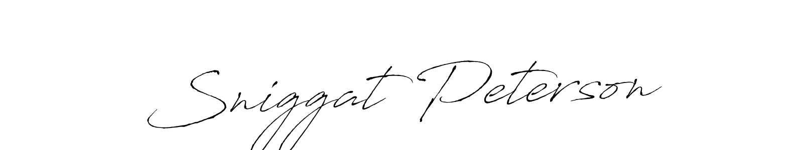 The best way (Antro_Vectra) to make a short signature is to pick only two or three words in your name. The name Sniggat Peterson include a total of six letters. For converting this name. Sniggat Peterson signature style 6 images and pictures png