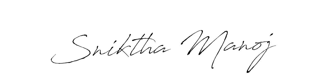 How to Draw Sniktha Manoj signature style? Antro_Vectra is a latest design signature styles for name Sniktha Manoj. Sniktha Manoj signature style 6 images and pictures png