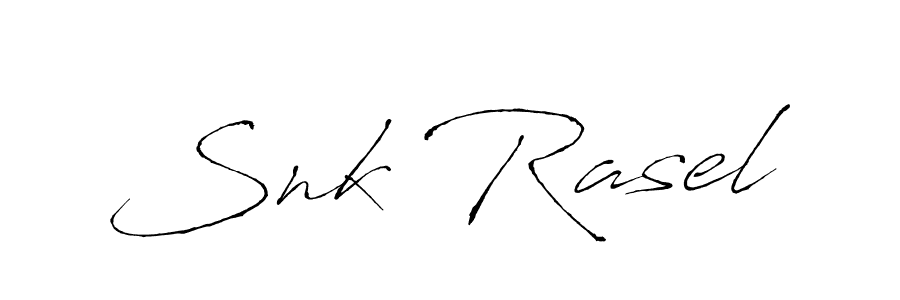 Snk Rasel stylish signature style. Best Handwritten Sign (Antro_Vectra) for my name. Handwritten Signature Collection Ideas for my name Snk Rasel. Snk Rasel signature style 6 images and pictures png