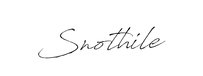 How to make Snothile name signature. Use Antro_Vectra style for creating short signs online. This is the latest handwritten sign. Snothile signature style 6 images and pictures png