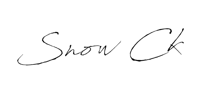 The best way (Antro_Vectra) to make a short signature is to pick only two or three words in your name. The name Snow Ck include a total of six letters. For converting this name. Snow Ck signature style 6 images and pictures png