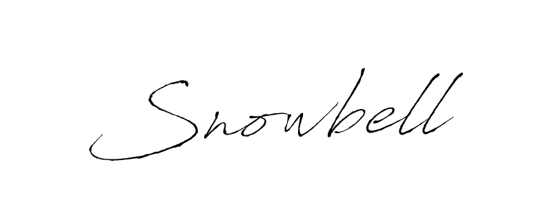 Create a beautiful signature design for name Snowbell. With this signature (Antro_Vectra) fonts, you can make a handwritten signature for free. Snowbell signature style 6 images and pictures png