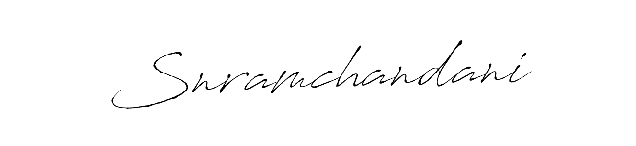 Once you've used our free online signature maker to create your best signature Antro_Vectra style, it's time to enjoy all of the benefits that Snramchandani name signing documents. Snramchandani signature style 6 images and pictures png