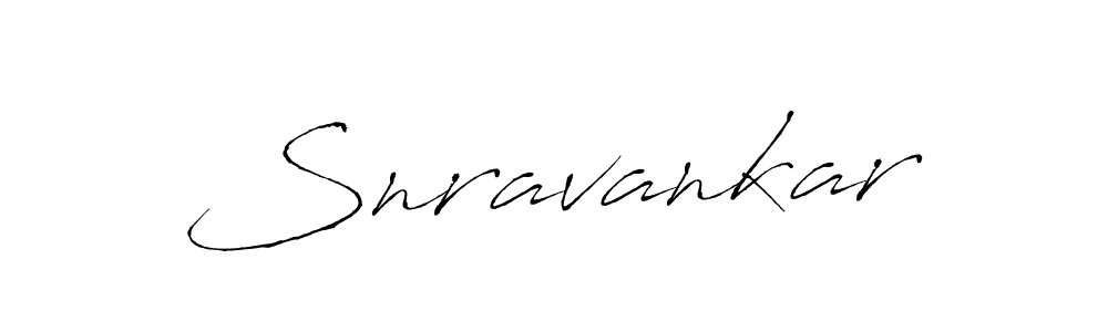 Create a beautiful signature design for name Snravankar. With this signature (Antro_Vectra) fonts, you can make a handwritten signature for free. Snravankar signature style 6 images and pictures png