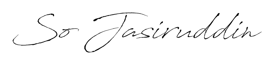Make a short So Jasiruddin signature style. Manage your documents anywhere anytime using Antro_Vectra. Create and add eSignatures, submit forms, share and send files easily. So Jasiruddin signature style 6 images and pictures png