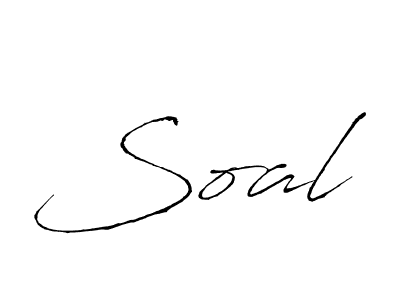 It looks lik you need a new signature style for name Soal. Design unique handwritten (Antro_Vectra) signature with our free signature maker in just a few clicks. Soal signature style 6 images and pictures png