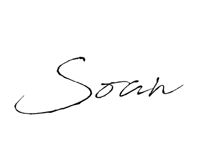 Soan stylish signature style. Best Handwritten Sign (Antro_Vectra) for my name. Handwritten Signature Collection Ideas for my name Soan. Soan signature style 6 images and pictures png