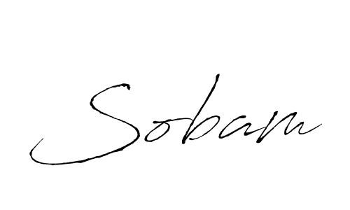 Once you've used our free online signature maker to create your best signature Antro_Vectra style, it's time to enjoy all of the benefits that Sobam name signing documents. Sobam signature style 6 images and pictures png